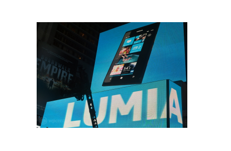 Nokia Take Over Times Square for Lumia 900 Launch