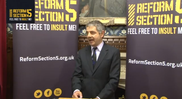 Rowan Atkinson Argues Against the “Culture of Censoriousness”